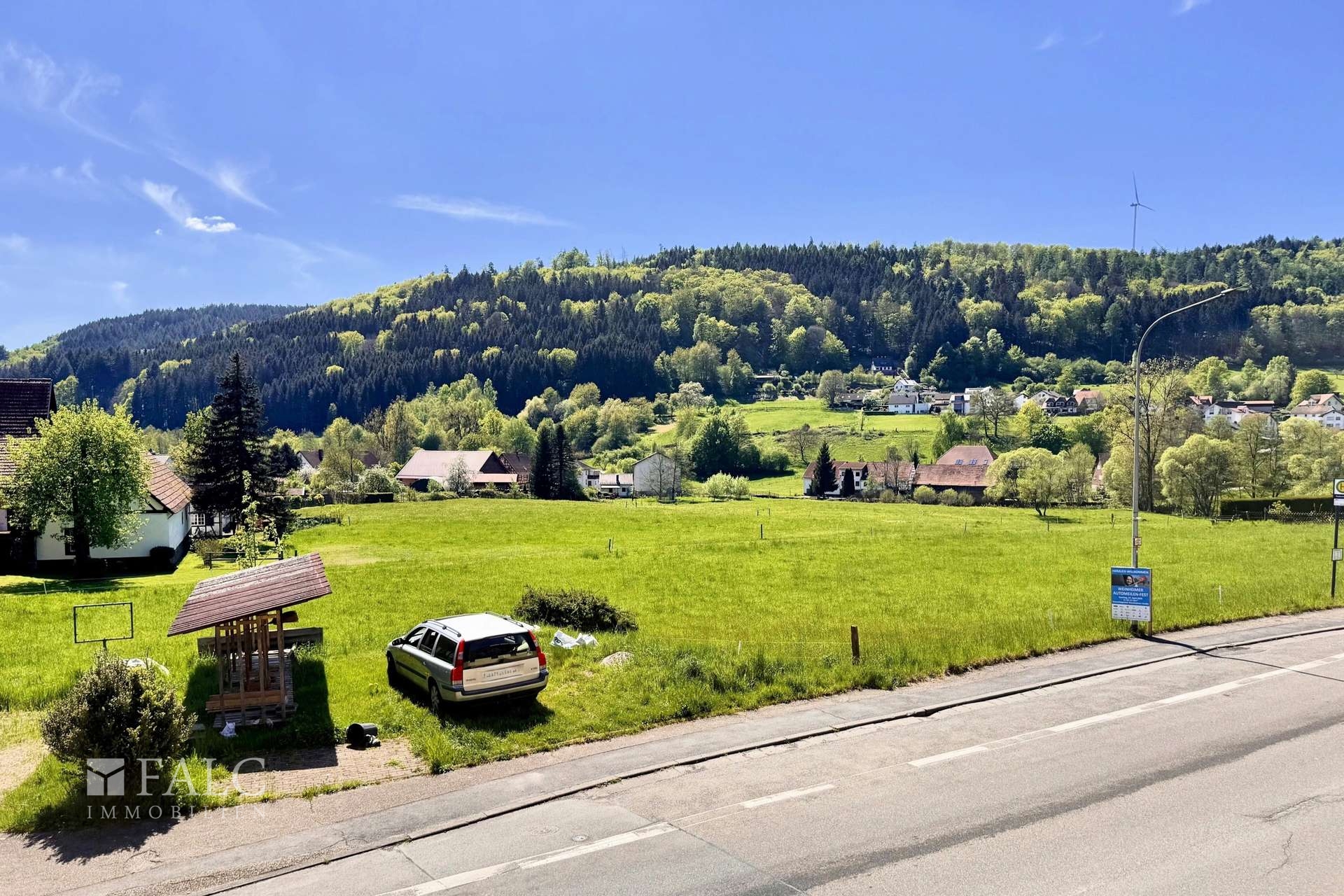 Ausblick von Terrasse